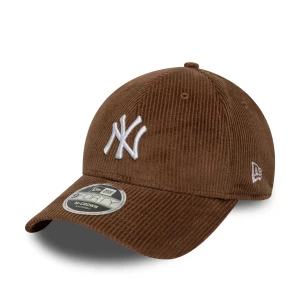 New Era lippis, CORD 9FORTY® MCROWN UNISEX Keskiruskea