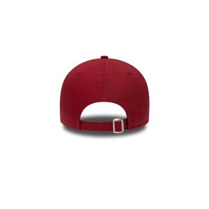 New Era lippis, LEAGUE ESSENTIAL 9FORTY® UNISEX Viininpunainen