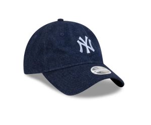 New Era lippis, W DENIM 9TWENTY® Sininen, Indigo