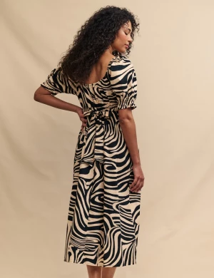 Nobody´s Child naisten mekko, GINGER MIDI DRESS PLAIN Musta Kuosi