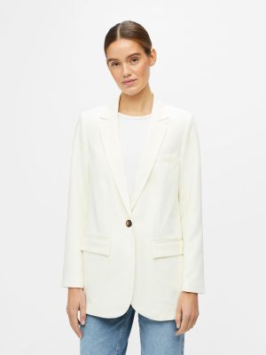 Object Naisten Bleiseri OBJSIGRID LS BLAZER NOOS Luonnonvalkoinen