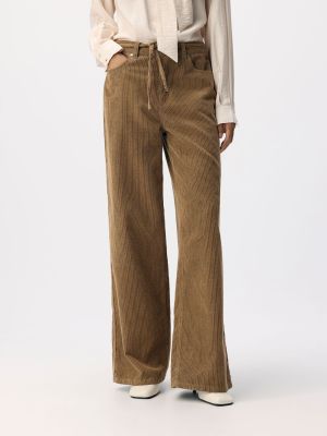 Object naisten farkut, OBJMOJI ALIMA MW WIDE JEANS 141 Tannin