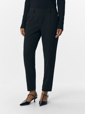 Object Naisten Housut, Objlisa Slim Pant NOOS Black