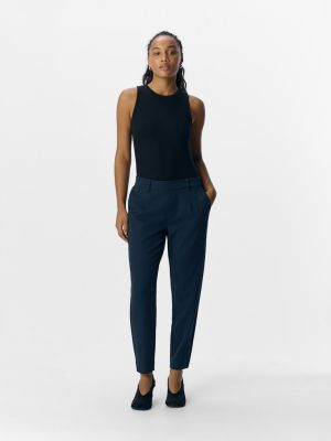 Object Naisten Housut, Objlisa Slim Pant NOOS Sky Captain