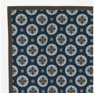 Olymp taskuliina, POCKET SQUARE 4 IN 1 Sininen Kuosi