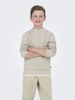 Only and Sons Junior collegepaita, OSJCERES CREW NECK SWEAT Beige