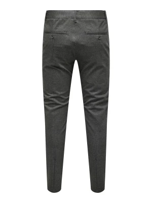 Only and Sons miesten chinot, MARK SLIM CHECK 020960 PANT Jet Black