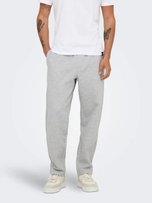 Only and Sons Miesten Collegehousut, CONNOR RLX PANT NOS Light Grey Melange