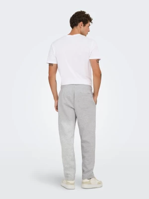 Only and Sons Miesten Collegehousut, CONNOR RLX PANT NOS Light Grey Melange