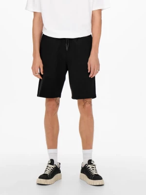 Only and Sons Miesten Collegeshortsit CERES LIFE SWEAT SHORT Black