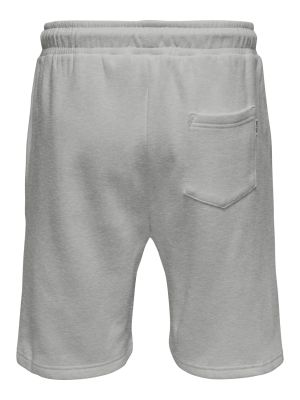 Only and Sons Miesten Collegeshortsit CERES LIFE SWEAT SHORT Keskiharmaa