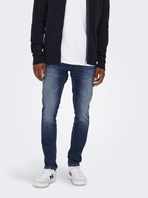 Only and Sons Miesten Farkut, LOOM 3030 JEANS NOS Indigo