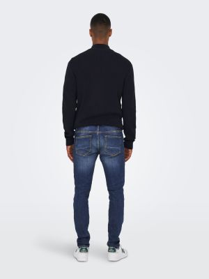 Only and Sons Miesten Farkut, LOOM 3030 JEANS NOS Indigo