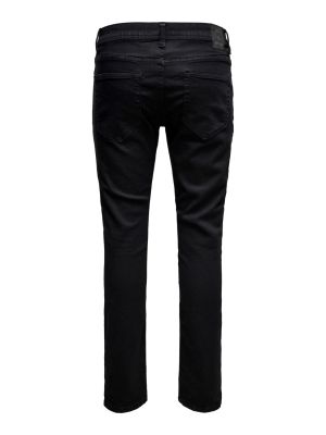 Only and Sons Miesten Farkut LOOM BLACK  Musta