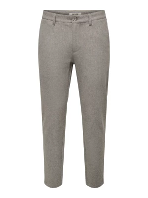 Only and Sons miesten housut, MARK SLIM BRUSHED PIQUE PANTS Falcon
