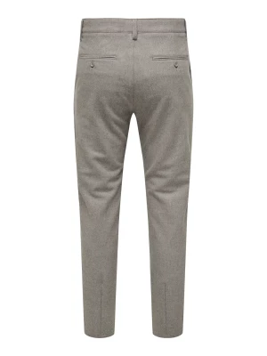 Only and Sons miesten housut, MARK SLIM BRUSHED PIQUE PANTS Falcon