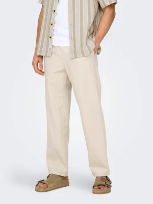 Only and Sons miesten housut, SINUS LOOSE PANT Beige