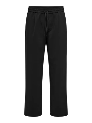 Only and Sons miesten housut, WILL LOOSE STRING PANT Jet Black