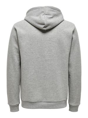 Only and Sons, Miesten Huppari, Ceres Life Zip Nos Keskiharmaa