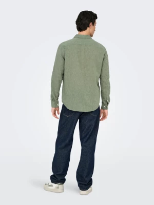 Only and Sons miesten kauluspaita, CAIDEN LIFE REG Swamp
