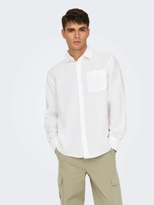 Only and Sons miesten kauluspaita, CAIDEN LIFE REG White