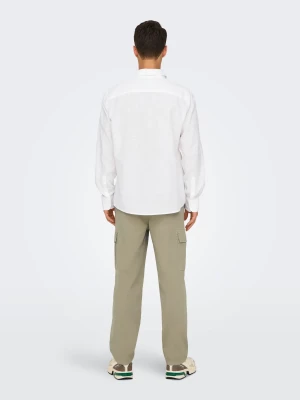 Only and Sons miesten kauluspaita, CAIDEN LIFE REG White