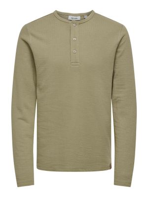 Only and Sons miesten paita, ASHFORD SLIM HENLEY Beige