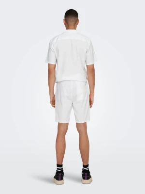 Only and Sons miesten shortsit, LINUS COT SHORTS Bright White