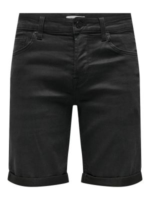 Only and Sons Miesten Shortsit PLY LIFE REG BLK JOG Musta