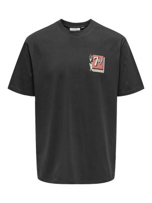 Only and Sons miesten t-paita, 7UP RLX SS TEE Musta