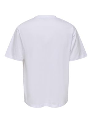 Only and Sons miesten t-paita, AVATAR RLX SS TEE Valkoinen