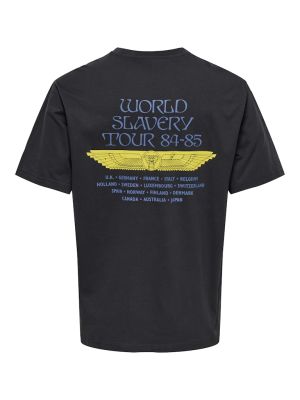 Only and Sons miesten t-paita, IRON MADEN T-SHIRT Phantom