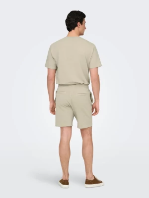 Only and Sons miesten t-paita, K KIAN REG SEERSUCKER SS TEE Silver Lining
