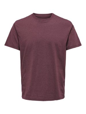 Only and Sons miesten t-paita, ONSMAX LIFE SS STITCH TEE  Port Royale