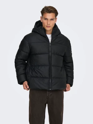 Only and Sons miesten toppatakki, ONSMICHAEL WATER REP. PUFFER OTW Black
