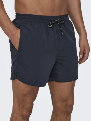 Only and Sons miesten uimashortsit, ONSTED LIFE SHORT SWIM  Tummansininen