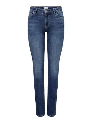 Only farkut, ONLALICIA REG STRT DNM DOT879 Indigo