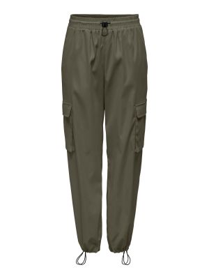 Only housut, ONLCASHI CARGO PANT WVN Armeijanvihreä