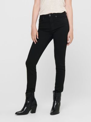 Only, Naisten Farkut, Forever Black Life Hw Sk Soo796C Musta