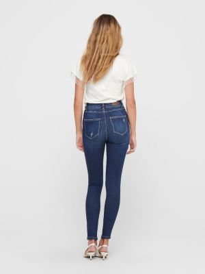 Only, Naisten Farkut, Mila Life Hw Sk Ank Bj374 Noos  Indigo
