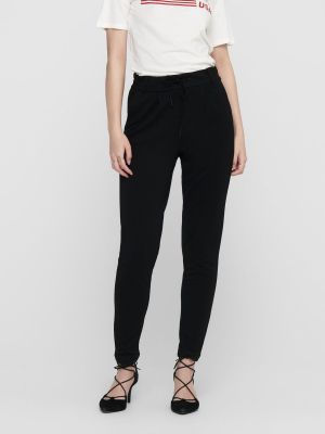 Only, Naisten Housut, Poptrash Easy Pant Musta