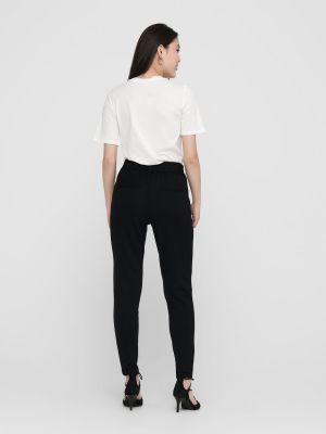 Only, Naisten Housut, Poptrash Easy Pant Musta