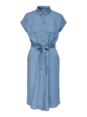 Only naisten mekko, ONLPEMA HANNOVER SS DNM SH DRESS QYTNOOS Indigo