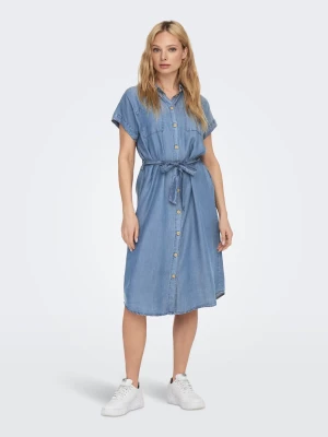Only naisten mekko, ONLPEMA HANNOVER SS DNM SH DRESS QYTNOOS Indigo