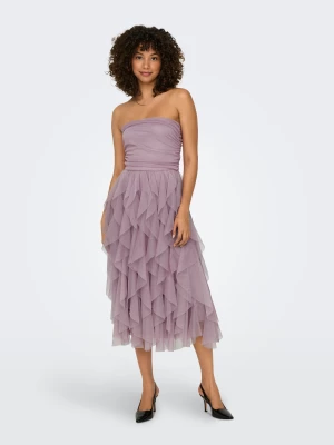Only naisten mekko, ONLSKY SL LONG DRESS Vaalea Lila