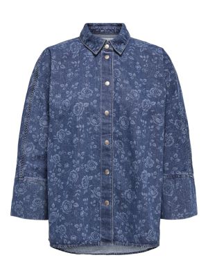 Only naisten paita, ONLGRACE 3/4 SHIRT ROSE Indigo