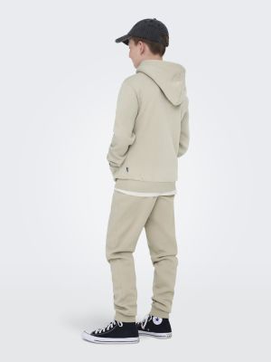 ONLY & SONS JUNIOR lasten collegehousut, ONSJCERES SWEAT PANTS Beige