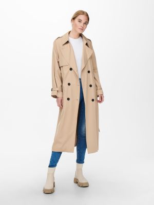 Only trenssi, ONLCHLOE TRENCHCOAT DOUBLE B. OTW Vaalea Beige