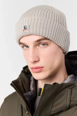 Parajumpers miesten pipo, RIB HAT Luonnonvalkoinen