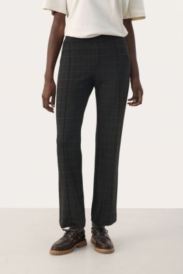 Part Two Naisten Housut, PONTASPW PA Grey Check